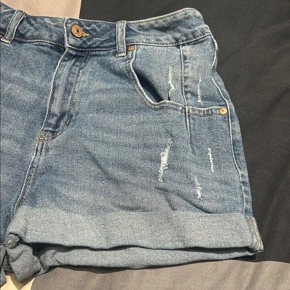 Rewash Light Blue Jean Shorts - Picture 4 of 7